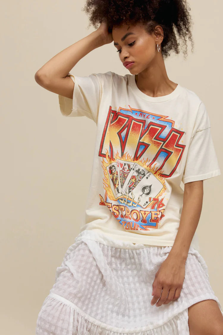 Kiss Destroyer Tour 76 Merch Tee