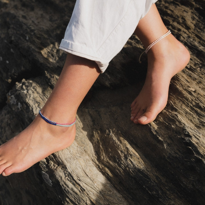 Monte Carlo Beaded Anklet