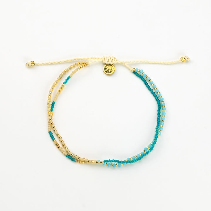 Monte Carlo Beaded Anklet