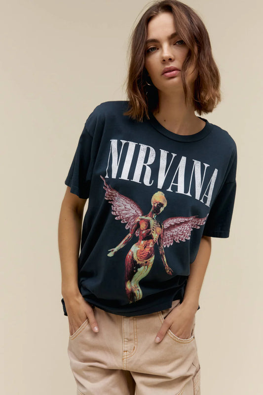 Nirvana In Utero Cover Merch Tee