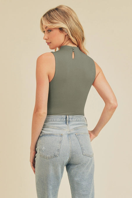 Supersoft Mock Neck Bodysuit