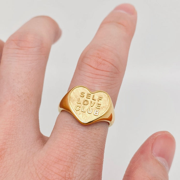 Birdie & Fern Self Love Club Ring