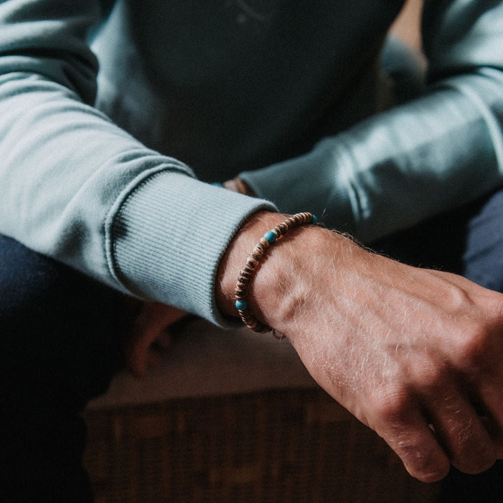 Toro Wood Bead Bracelet