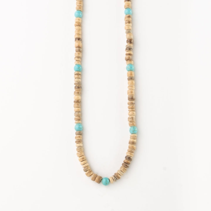 Toro Wood Bead Necklace