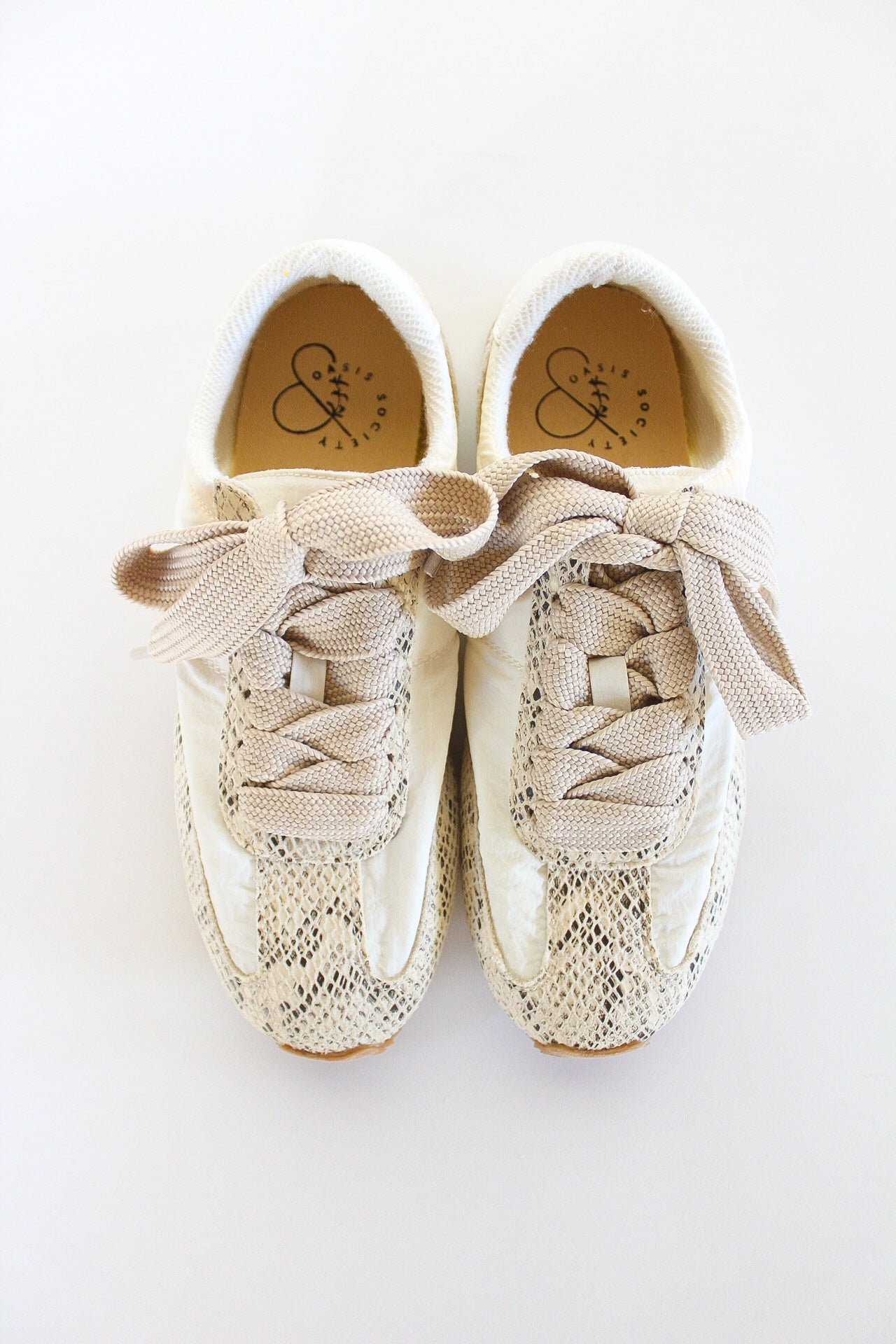 Casual Snake-Print Sneaker