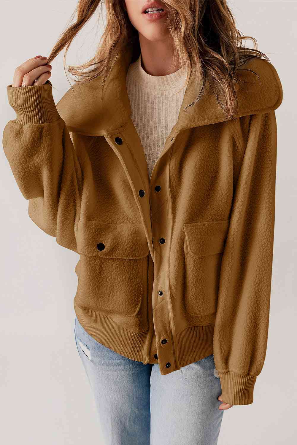 The Cove Snap Down Collared Jacket
