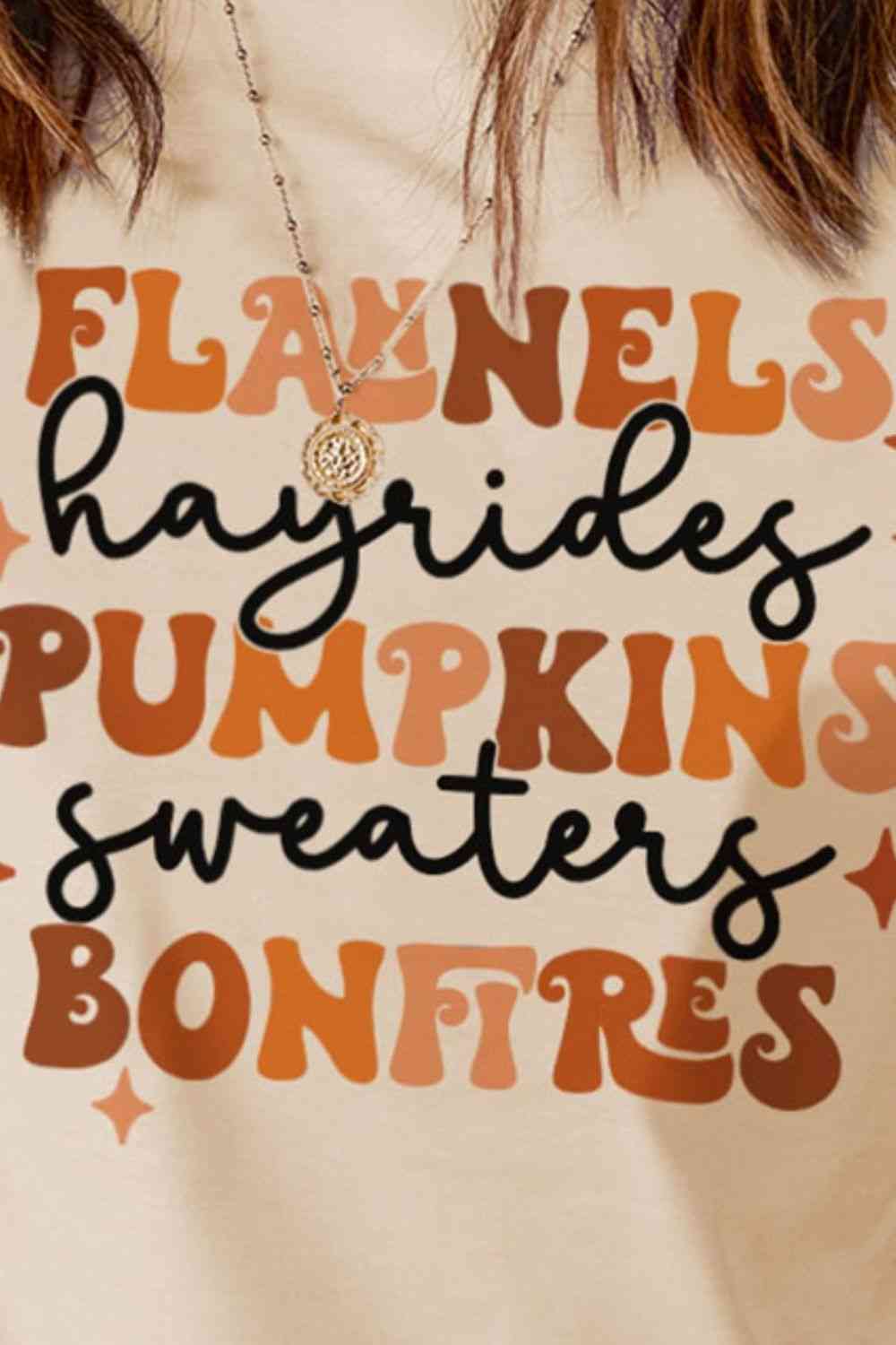Recipe For Fall Graphic T-Shirt