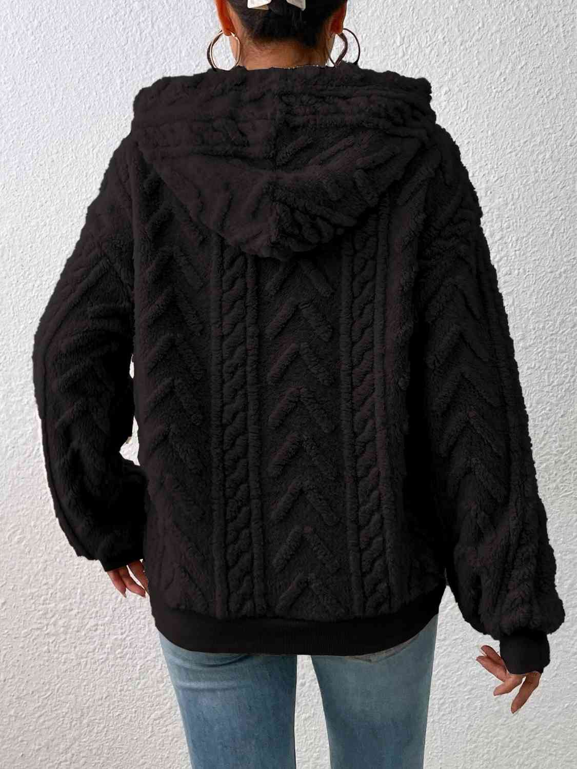 Hello My Love Chunky Knit Hoodie