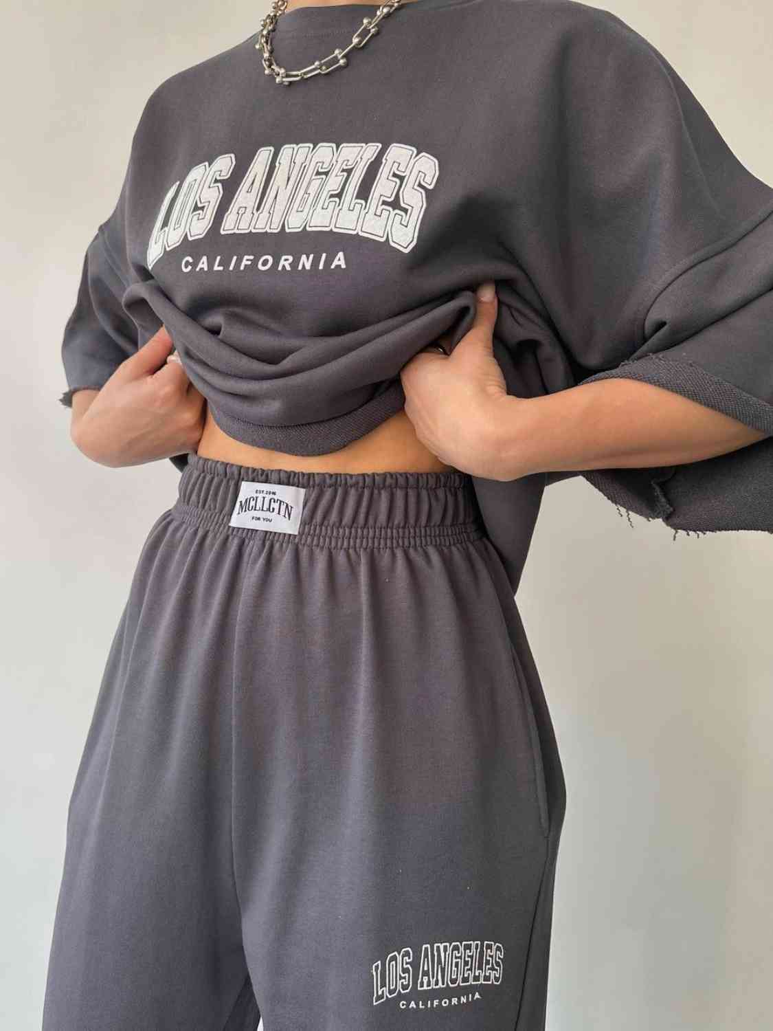 LA Graphic Sweats Set
