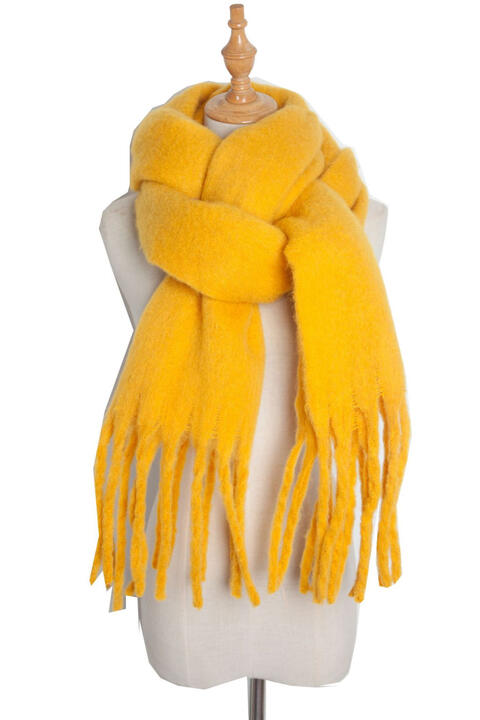 Falling For You Fringe Scarf