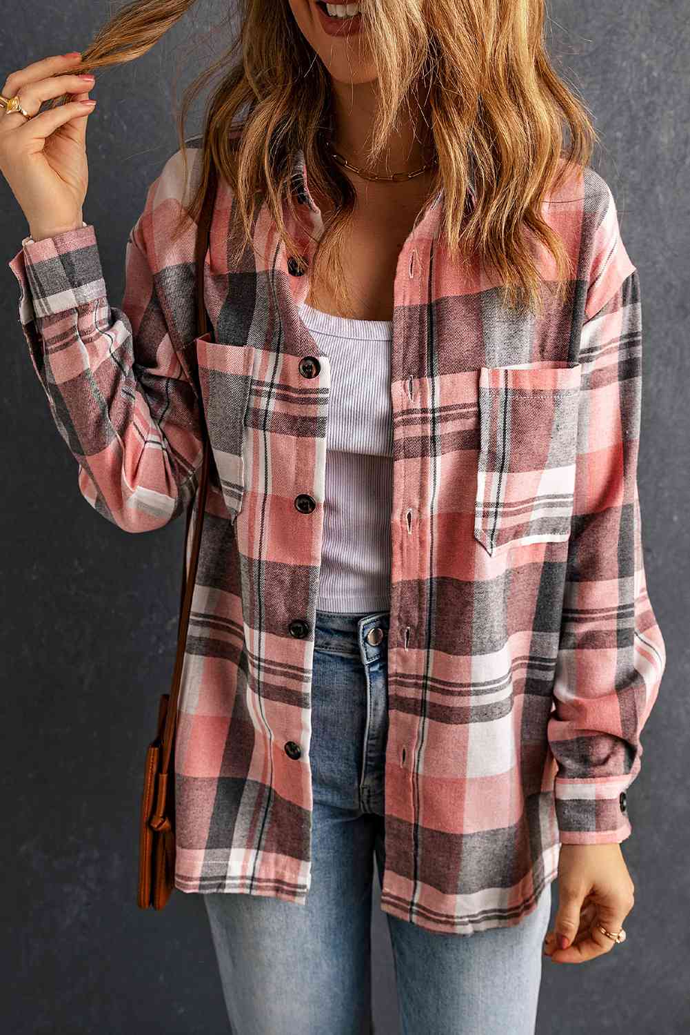 Rosie Long Sleeve Plaid Shirt