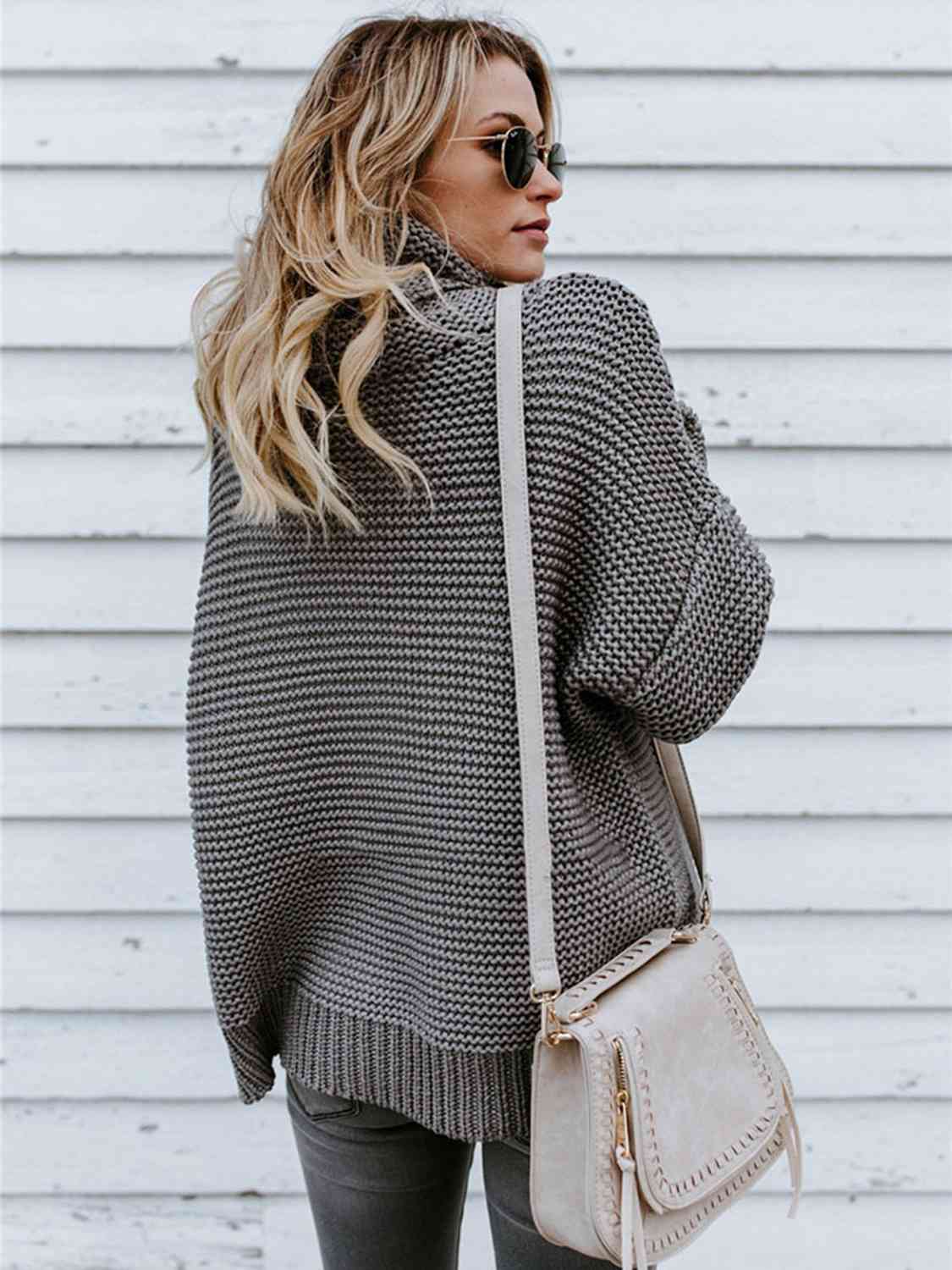 Tinsley Oversized Turtleneck Sweater