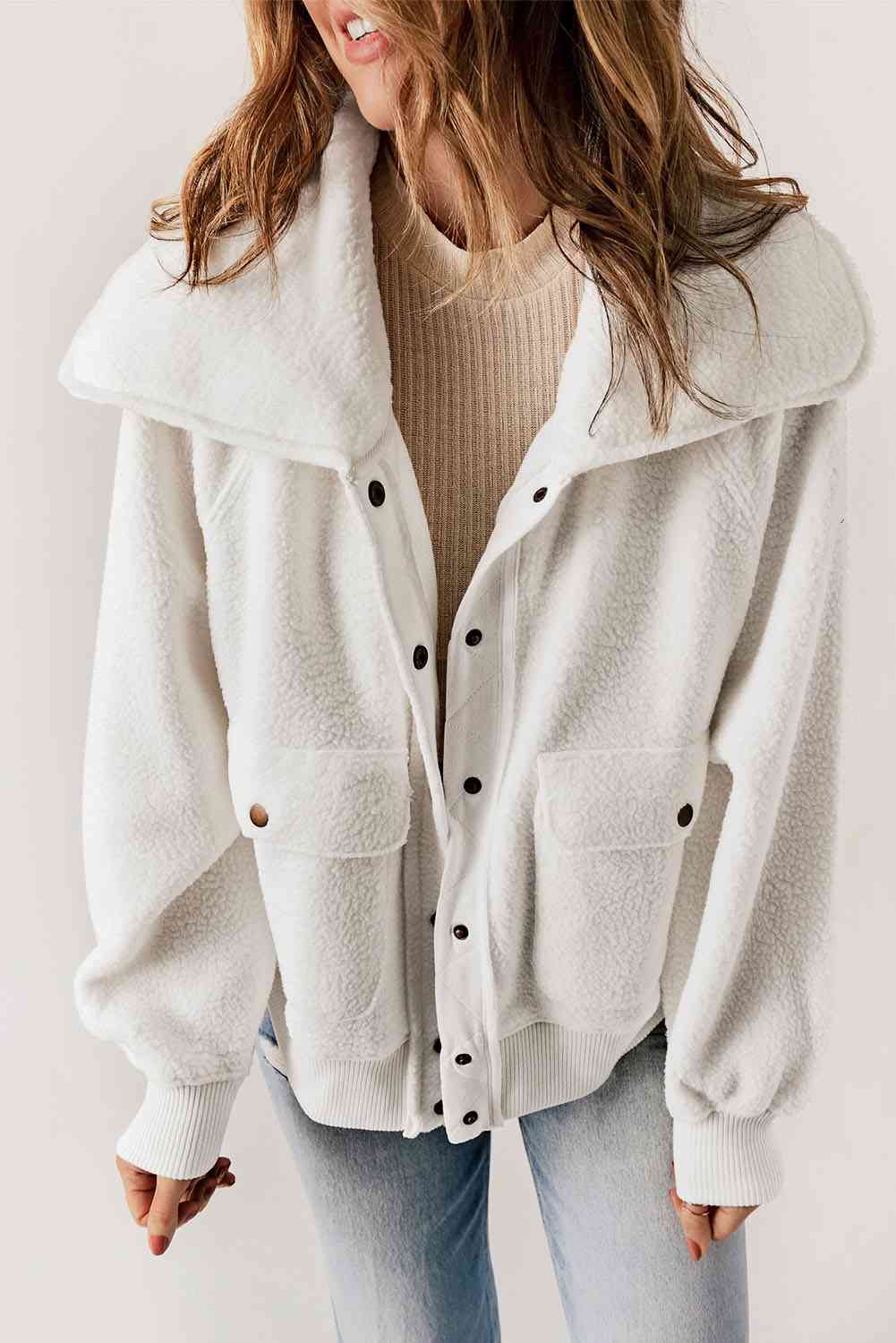 The Cove Snap Down Collared Jacket