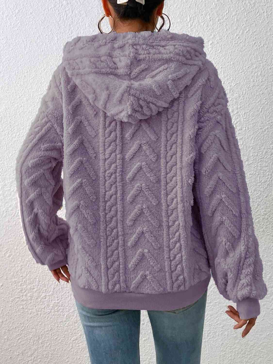 Hello My Love Chunky Knit Hoodie