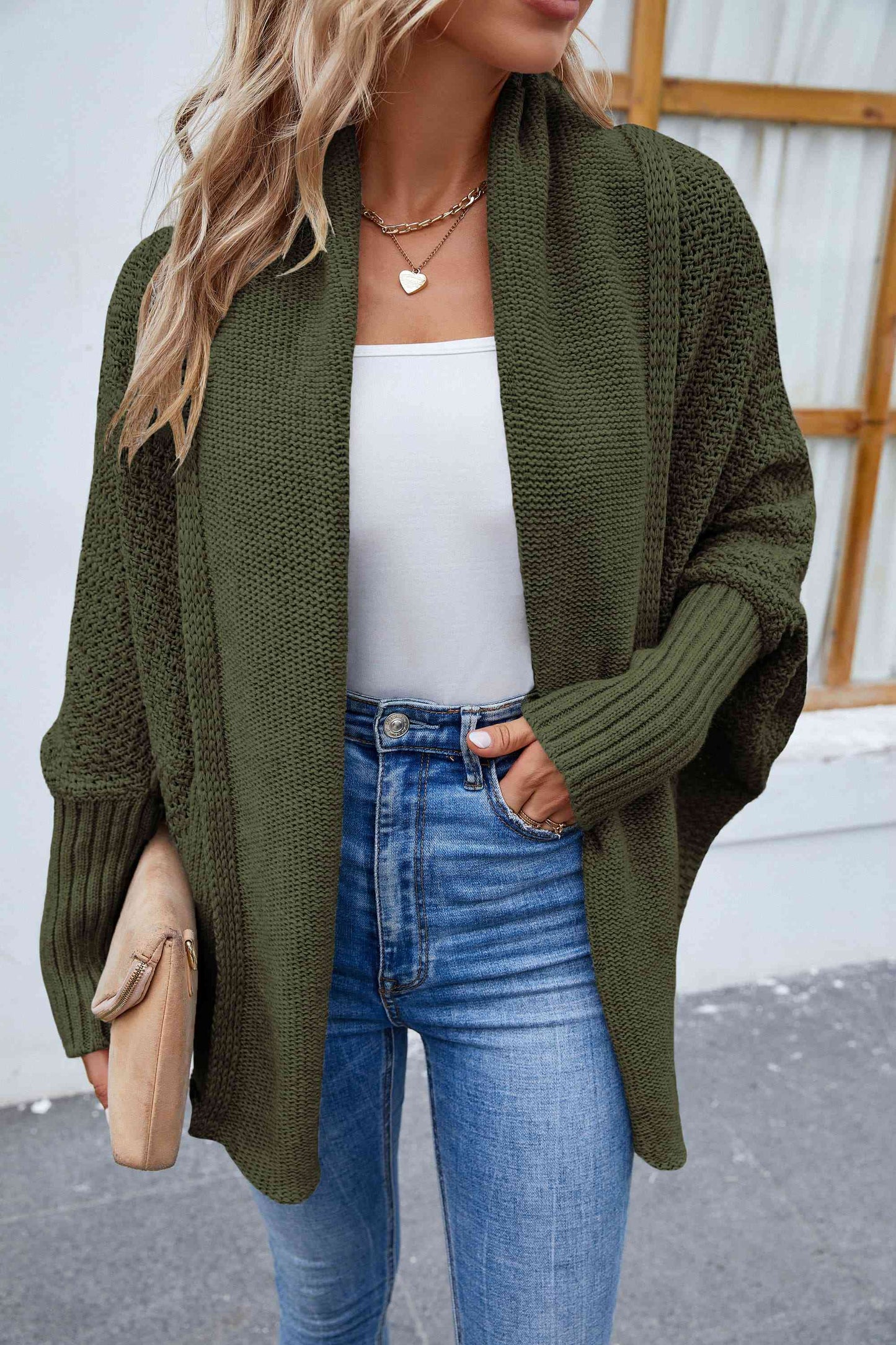 So Good Open Front Cardigan