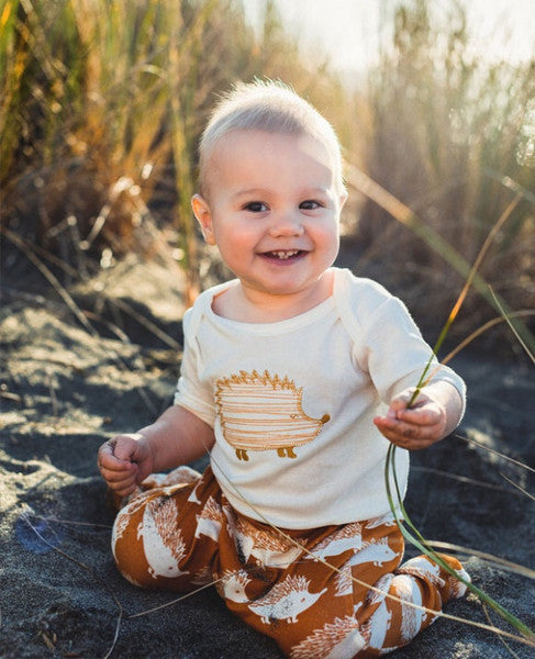Milkbarn One Piece GREY STRIPE