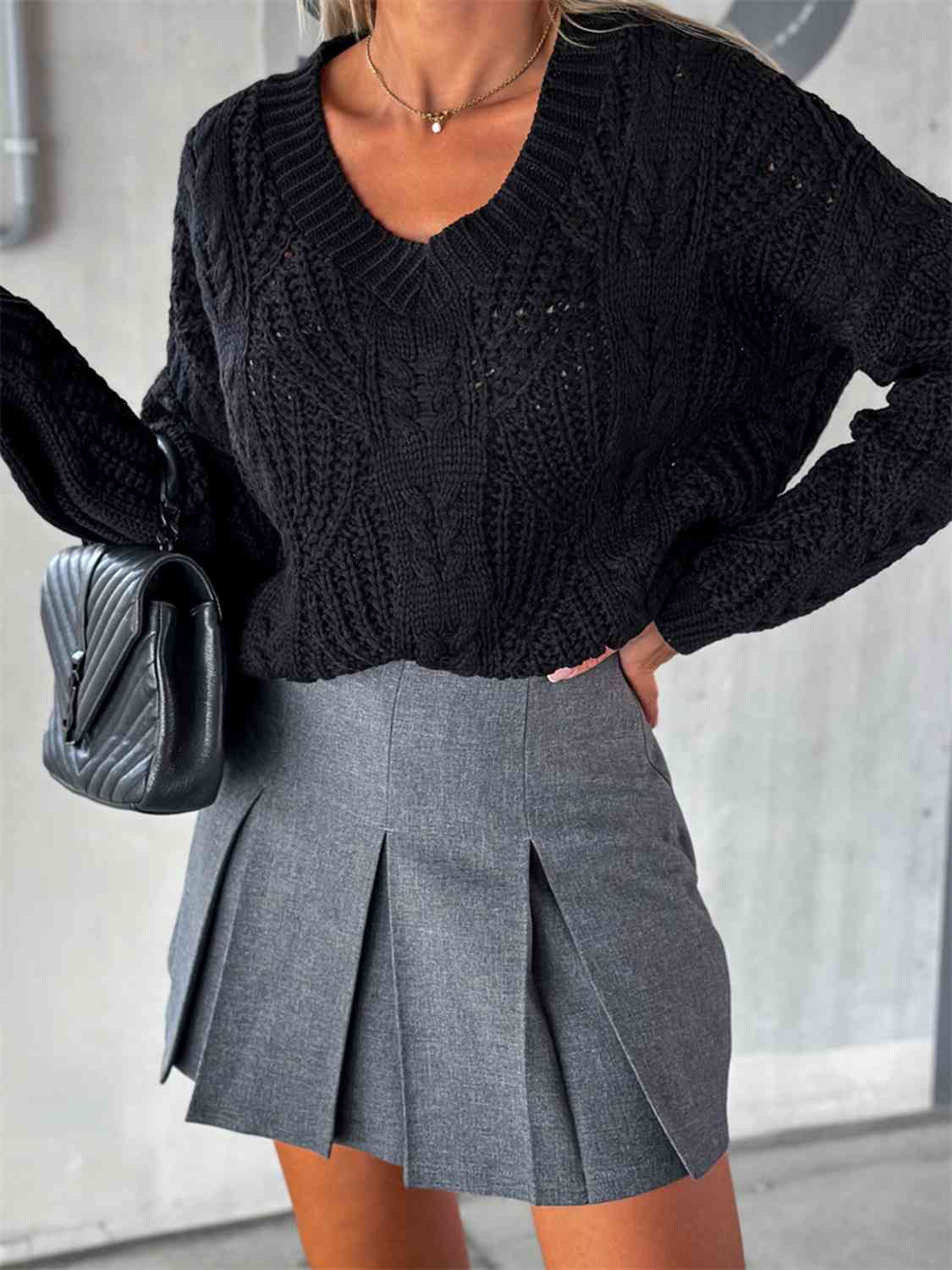 Vicky Cable-Knit Sweater
