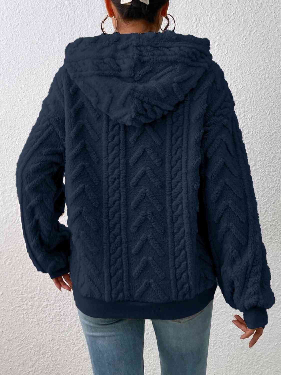 Hello My Love Chunky Knit Hoodie