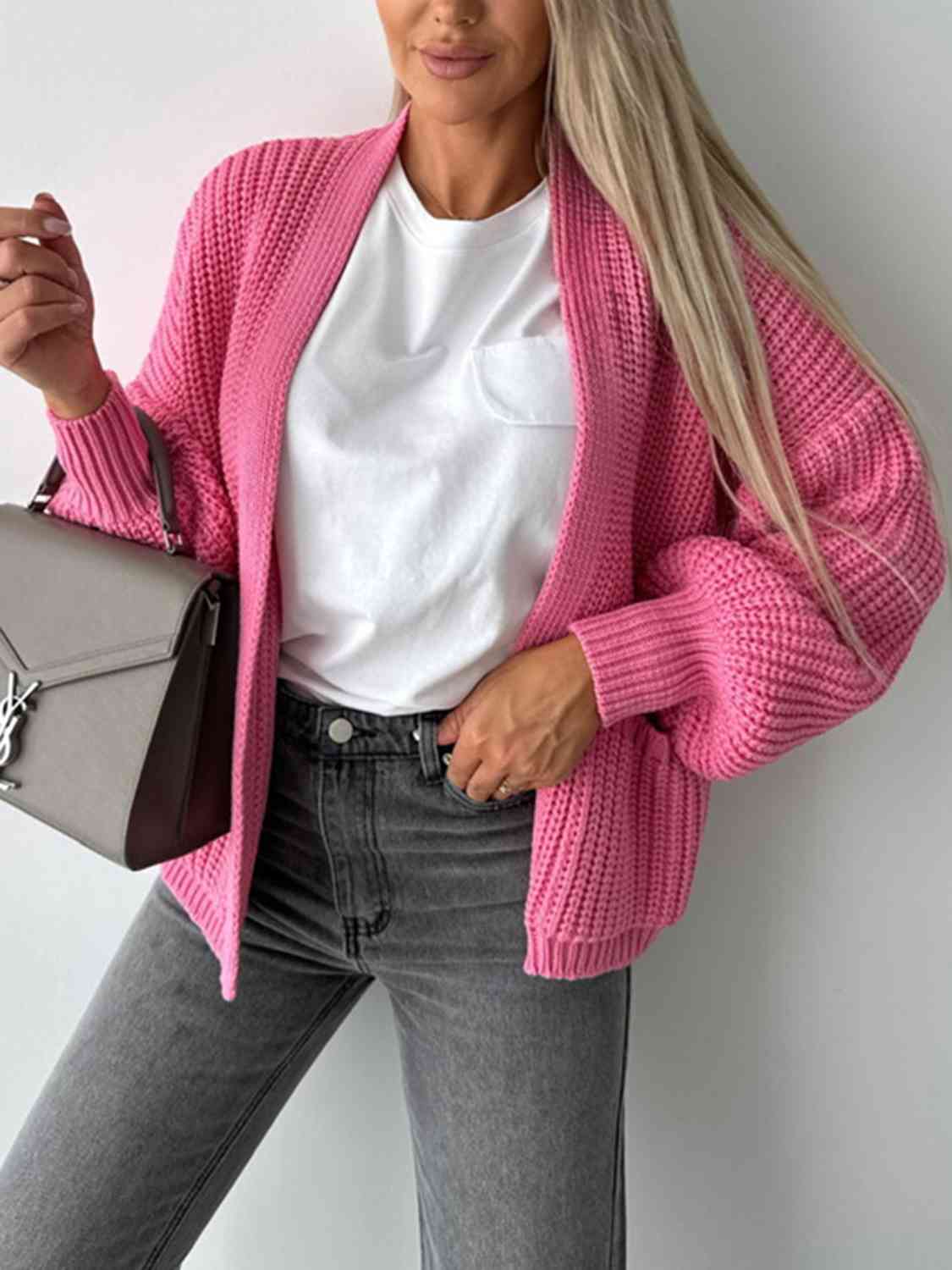 Steele Bubble Sleeve Cardigan