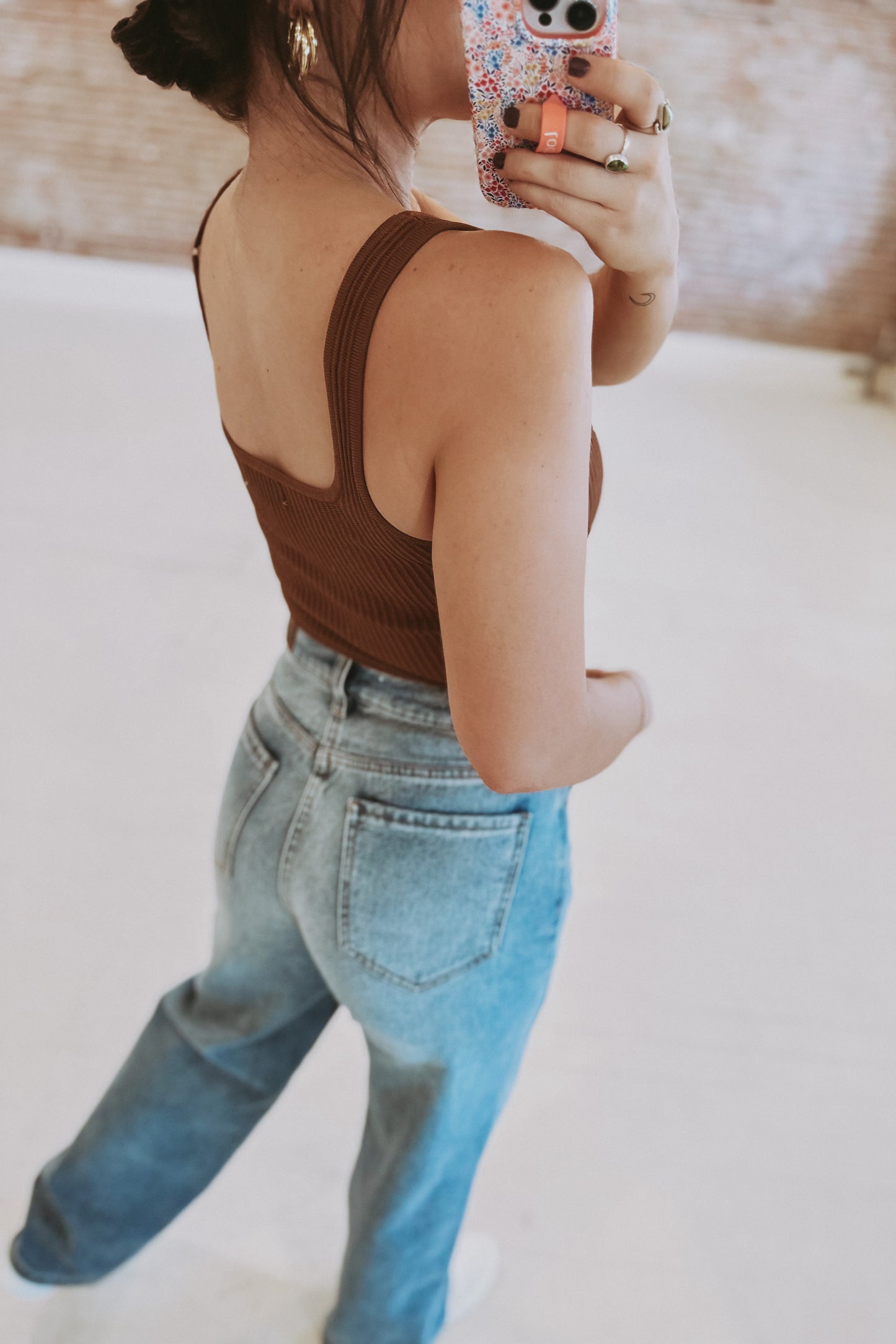 Sculpting Square Neck Bodysuit