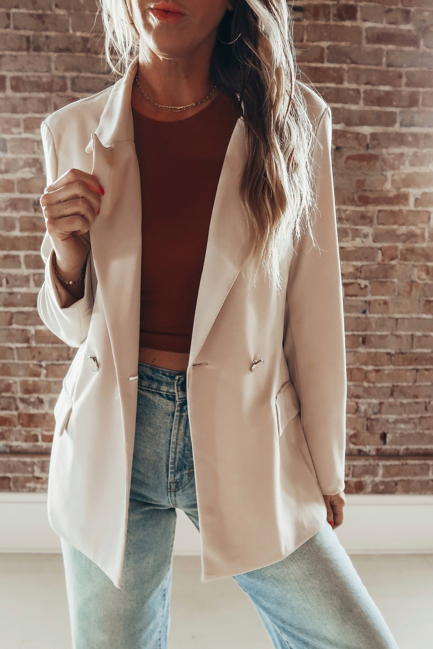 Two Button Power Blazer
