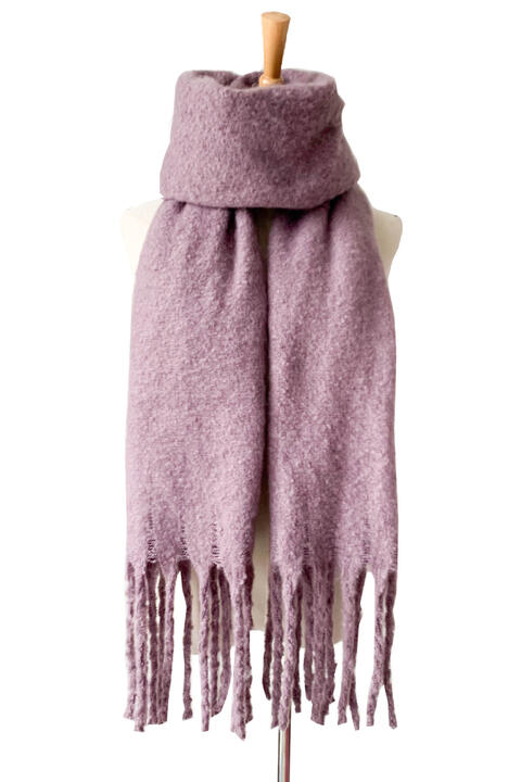 Beckett Bright Chunky Fringe Scarf