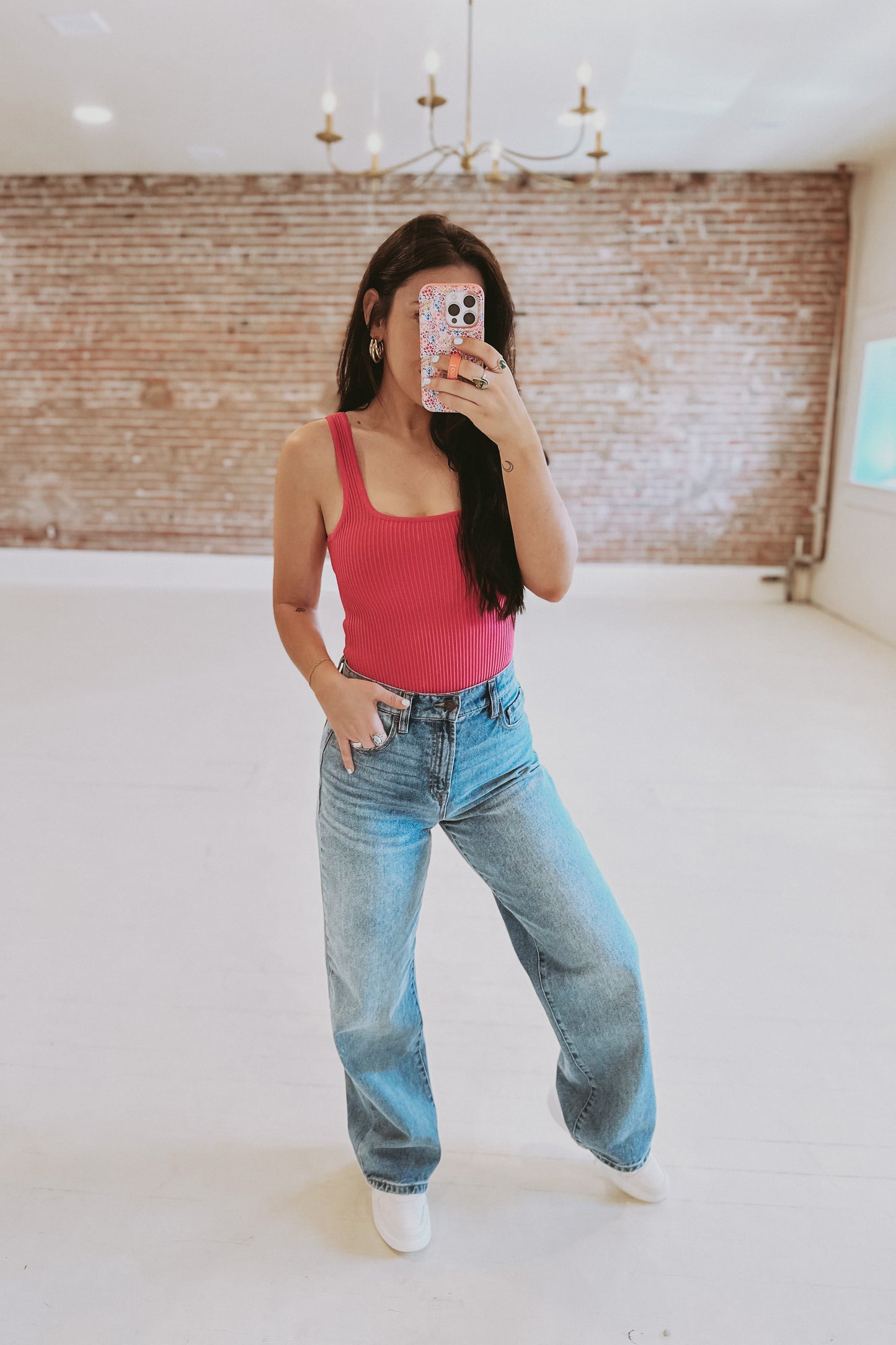 Sculpting Square Neck Bodysuit