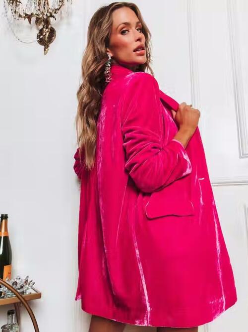 The Frankie Velvet Blazer