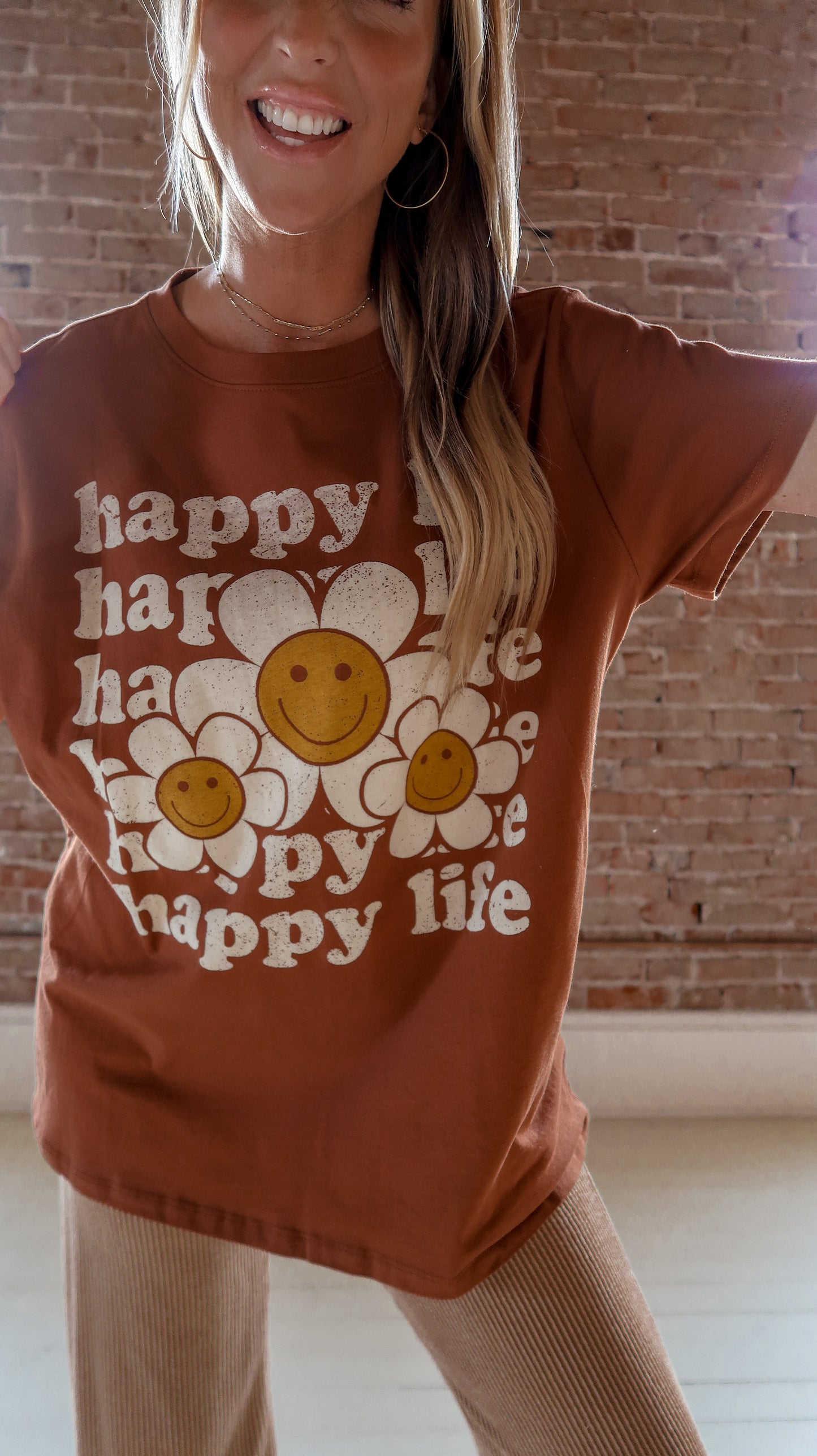 Happy Life Graphic Tee