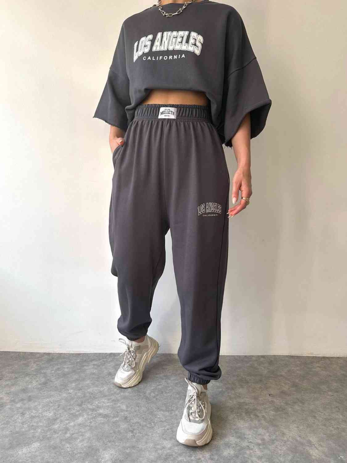 LA Graphic Sweats Set