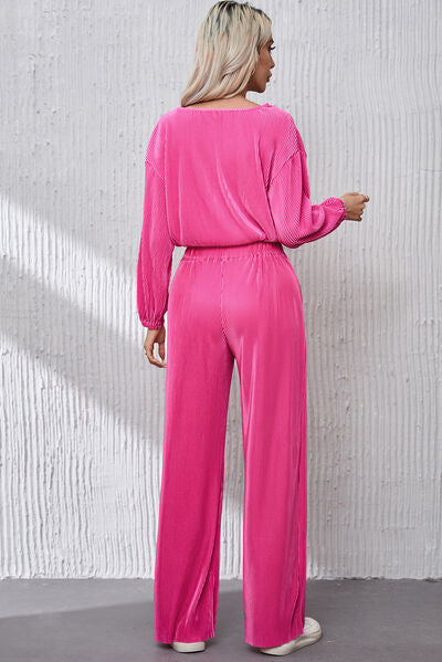 Amy Luxe Ribbed Set