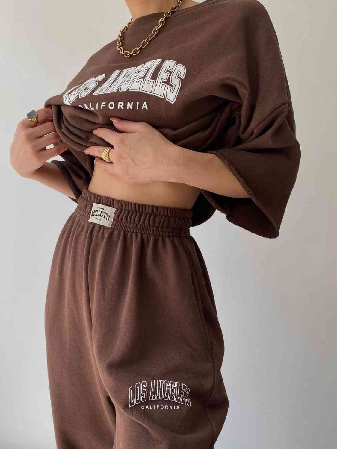 LA Graphic Sweats Set