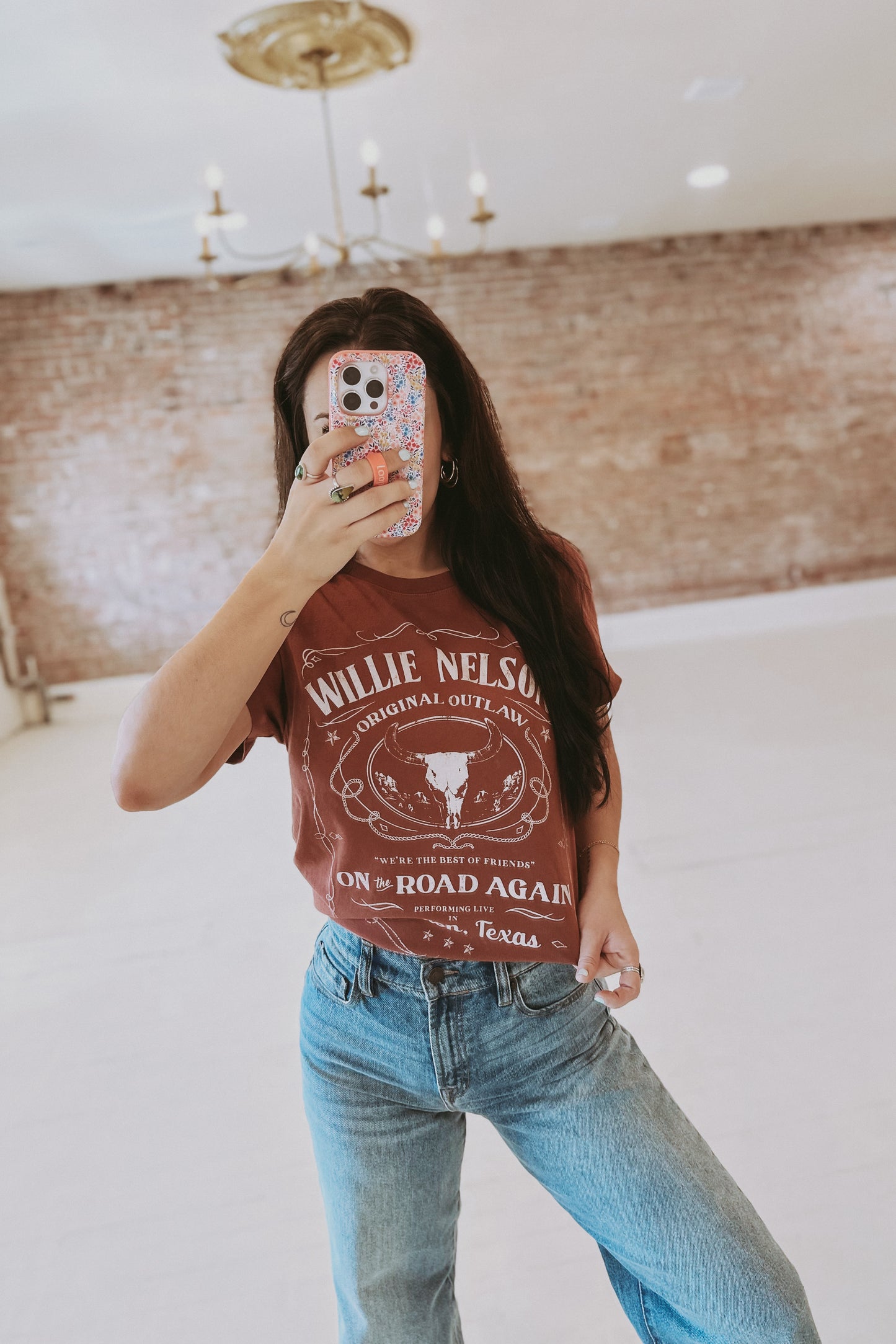 Willie "Whiskey Label" Tee