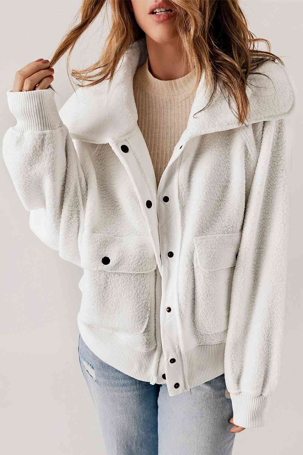 The Cove Snap Down Collared Jacket