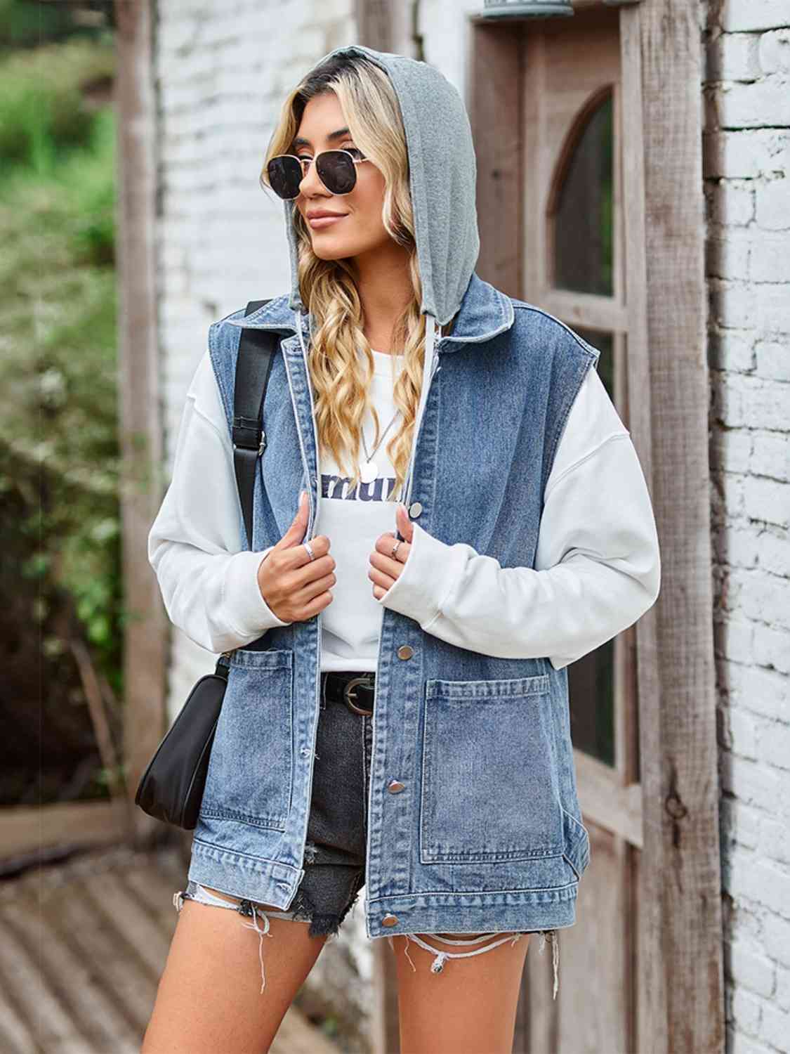 Seona Sleeveless Denim Jacket