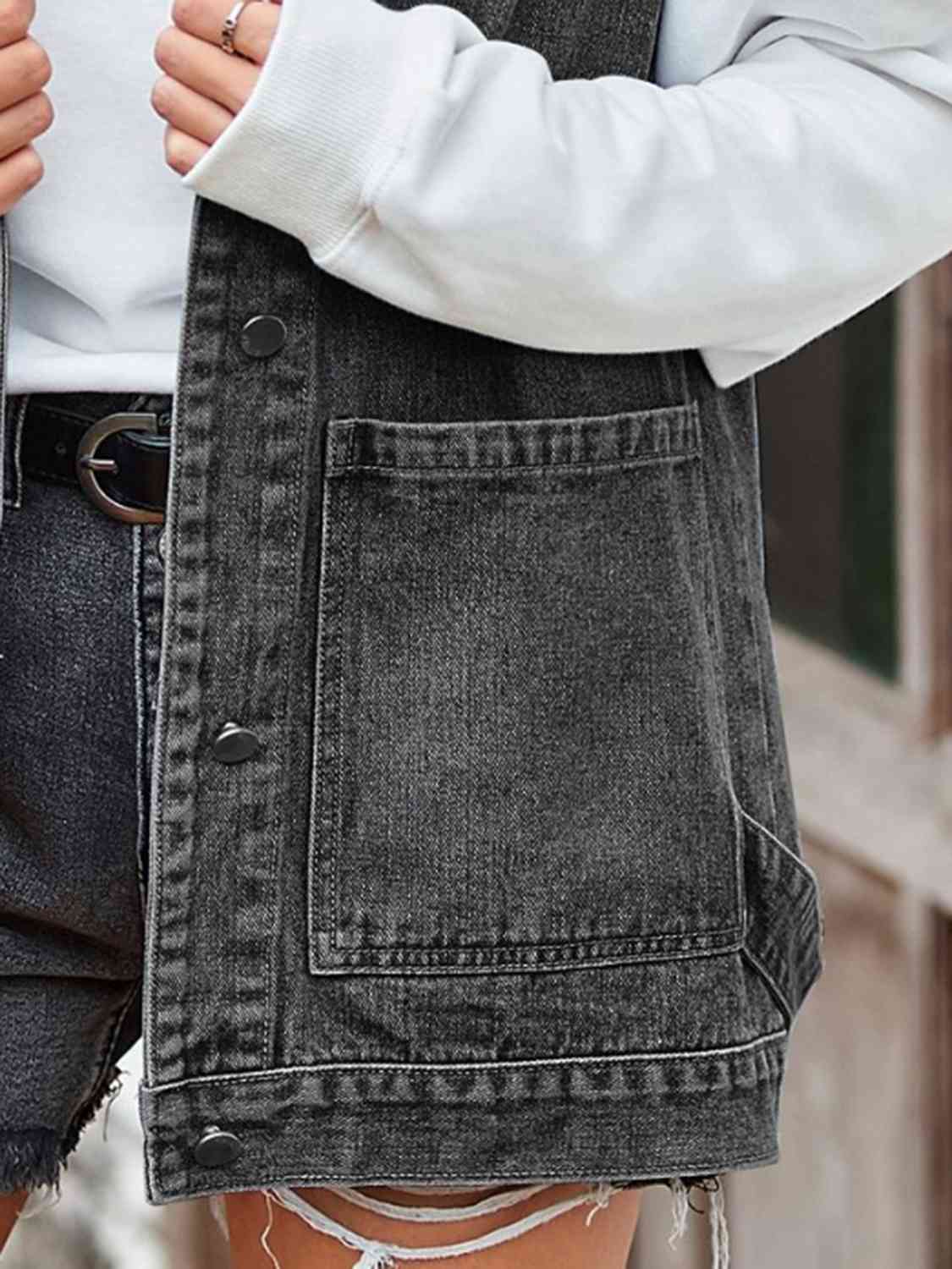 Seona Sleeveless Denim Jacket