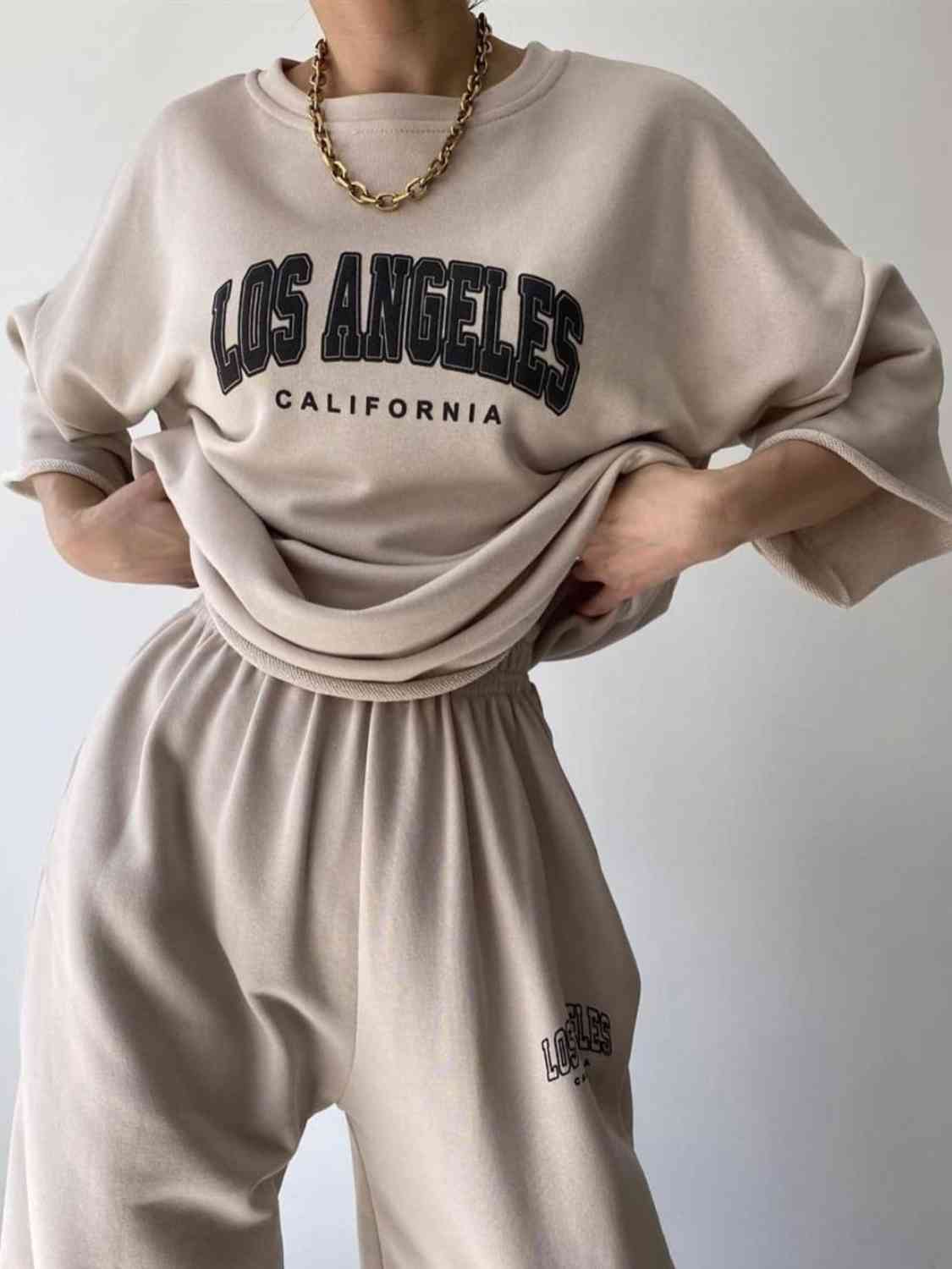 LA Graphic Sweats Set