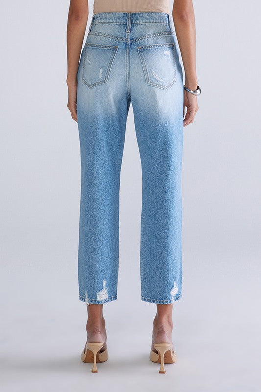 CEROS Super High Rise Mom Jeans