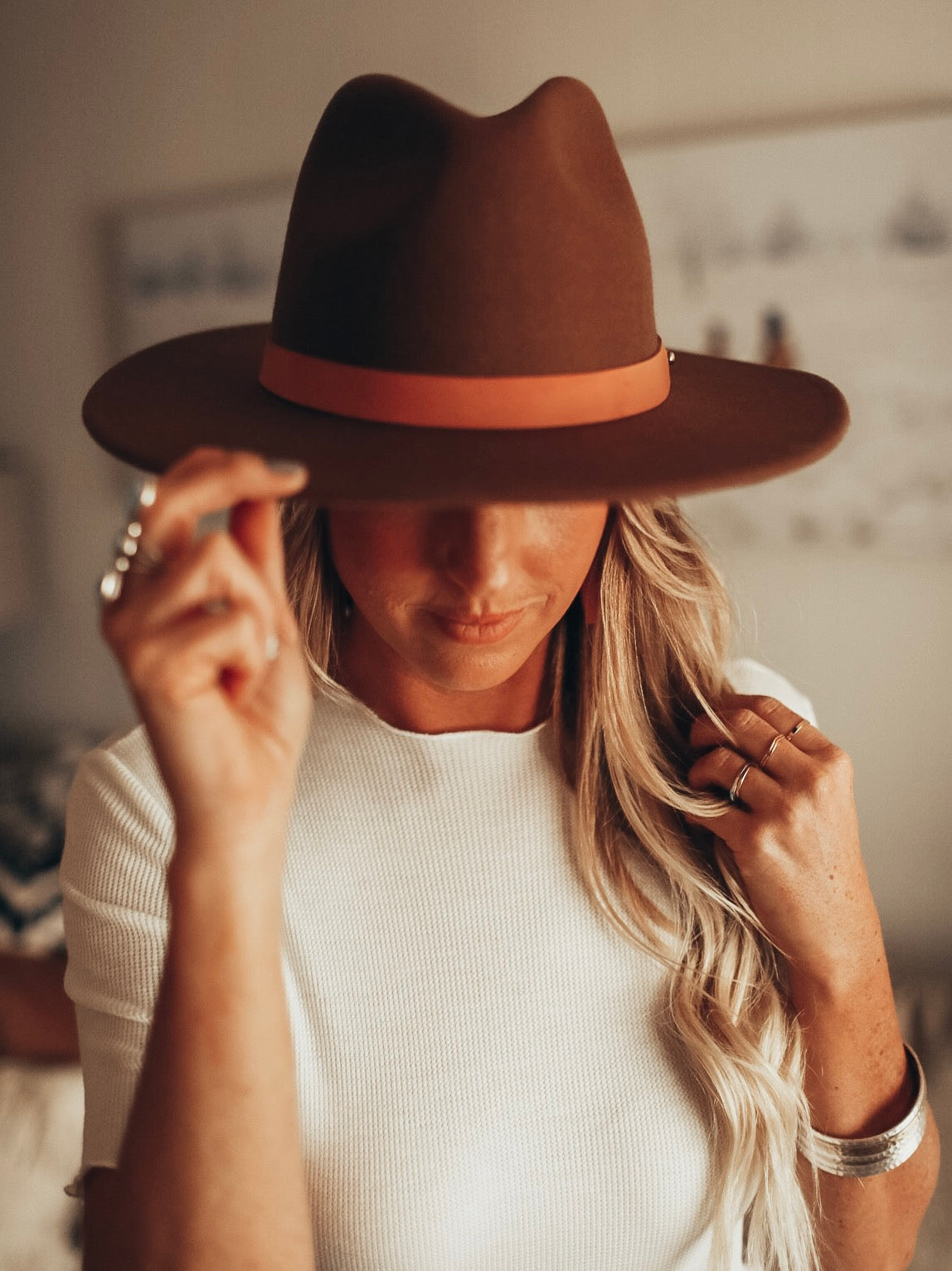 GIGI PIP Wes Flat Brim Hat