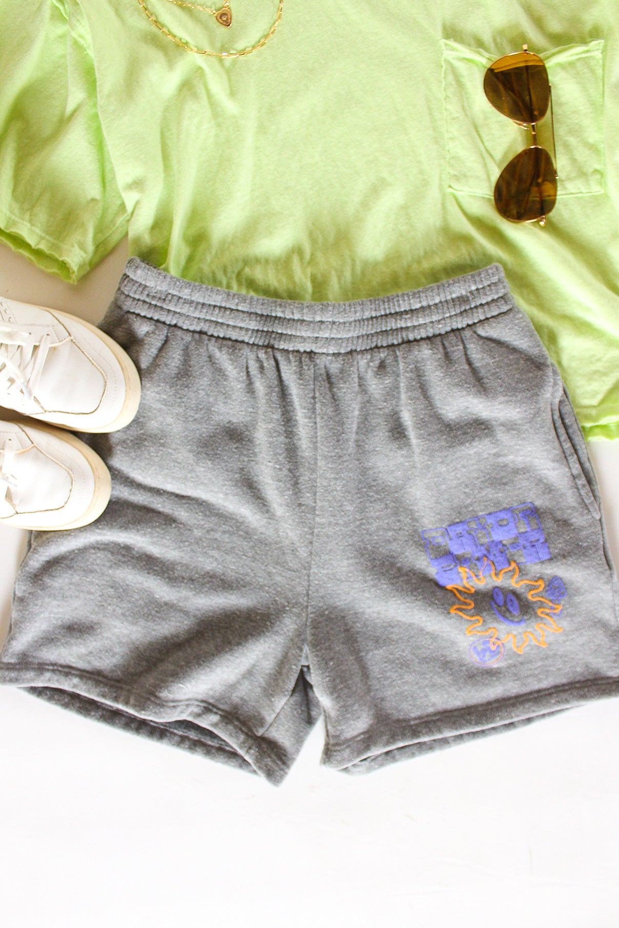 Daydreamer Logo Boyfriend Sweatshorts