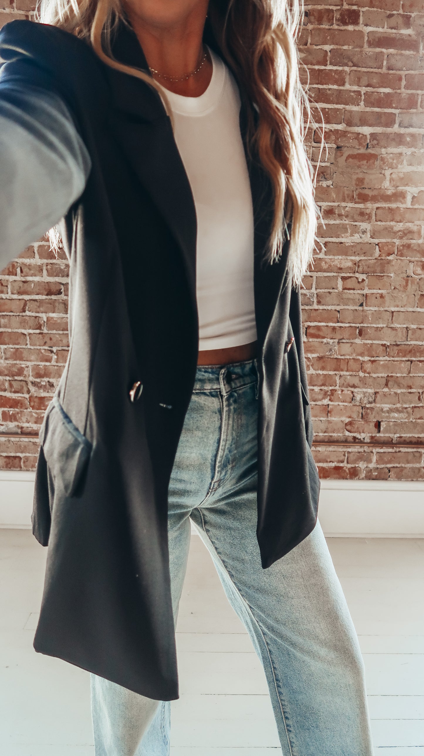 Two Button Power Blazer
