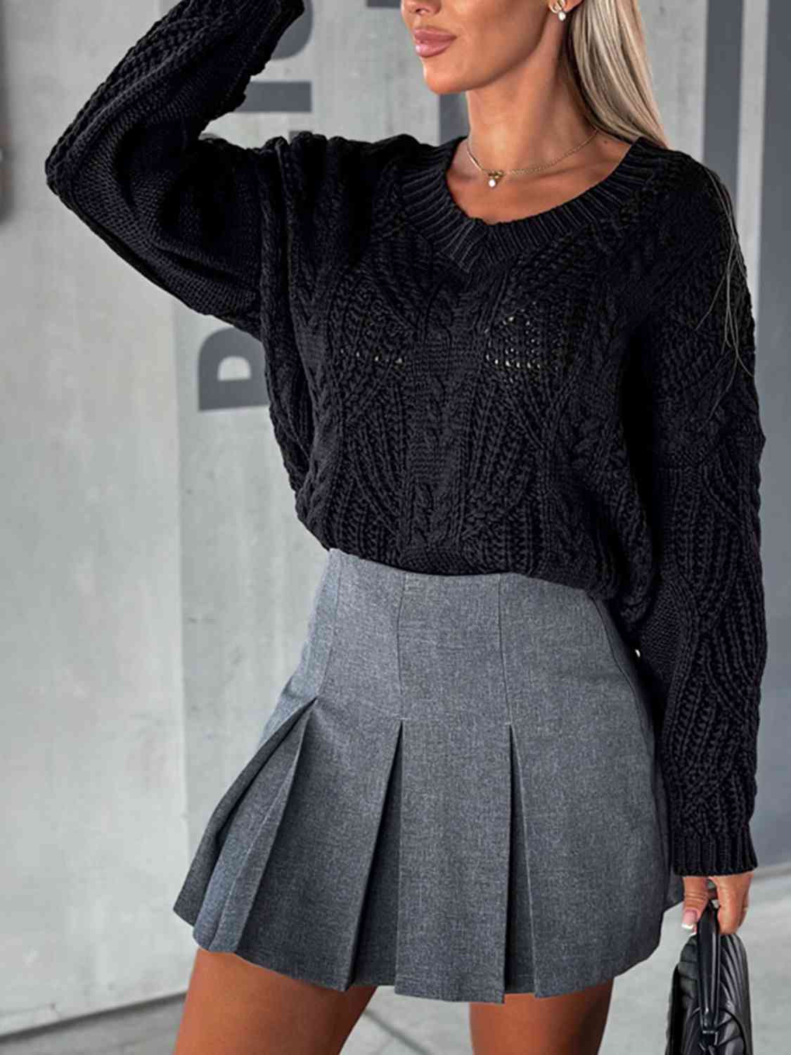 Vicky Cable-Knit Sweater