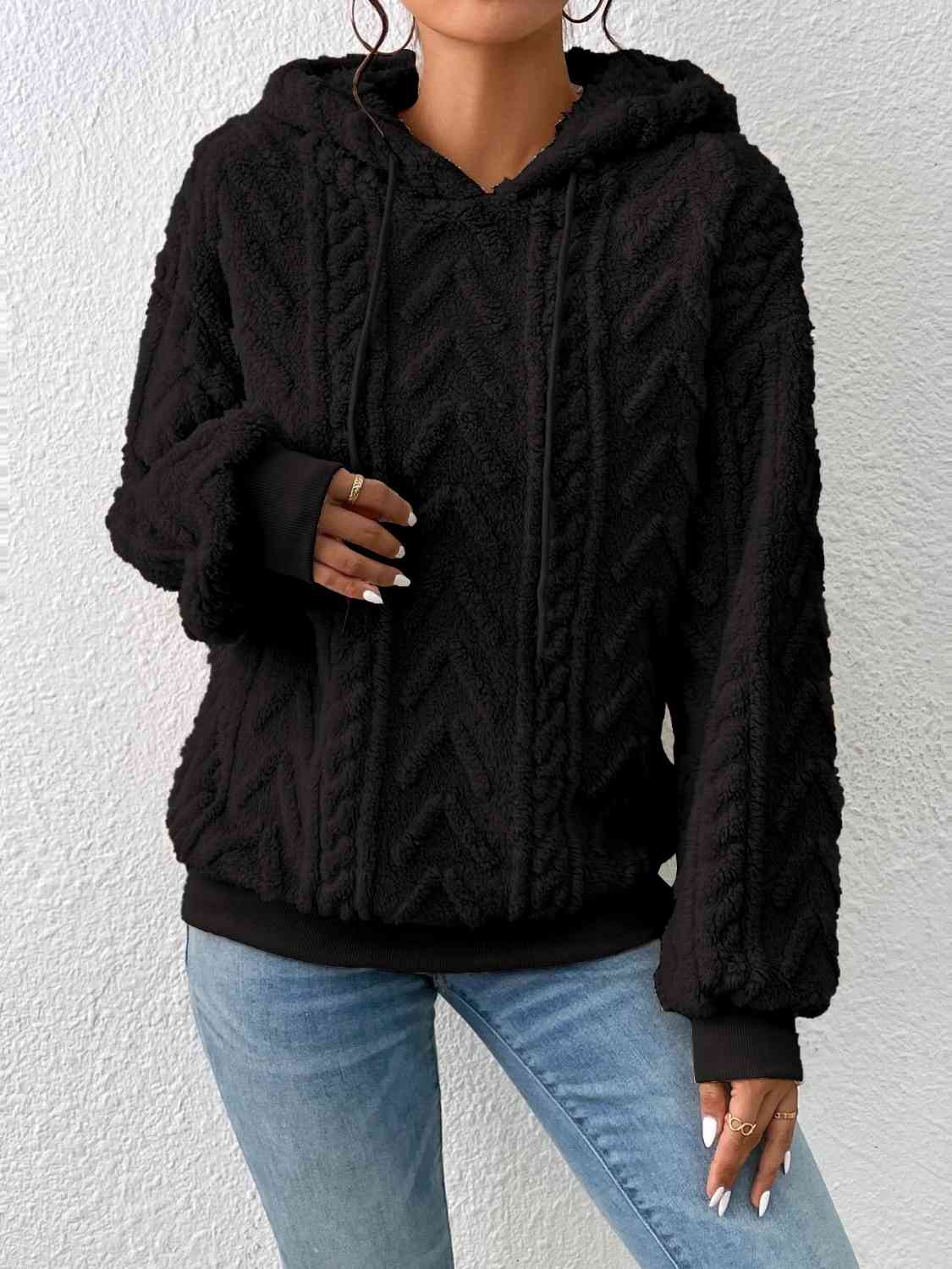 Hello My Love Chunky Knit Hoodie