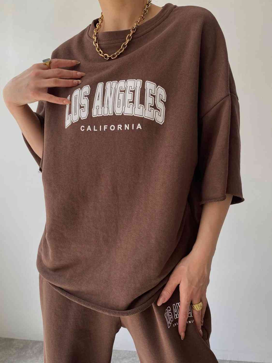 LA Graphic Sweats Set