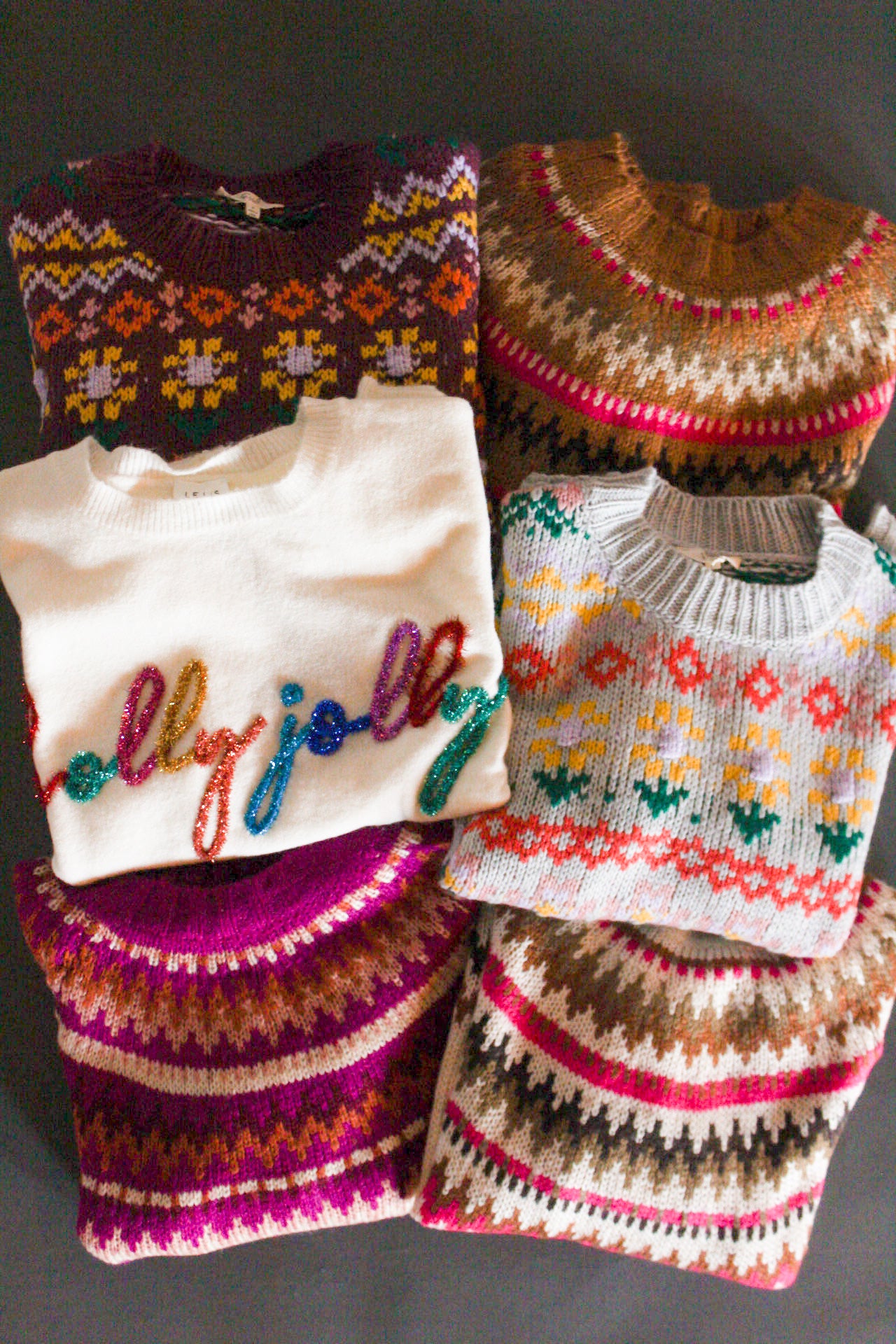 Vibrant Florals Cozy Sweater