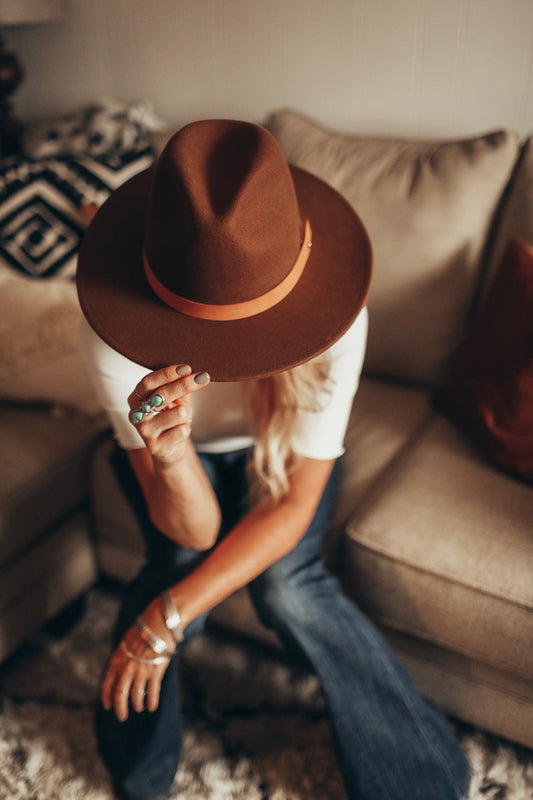 GIGI PIP Wes Flat Brim Hat