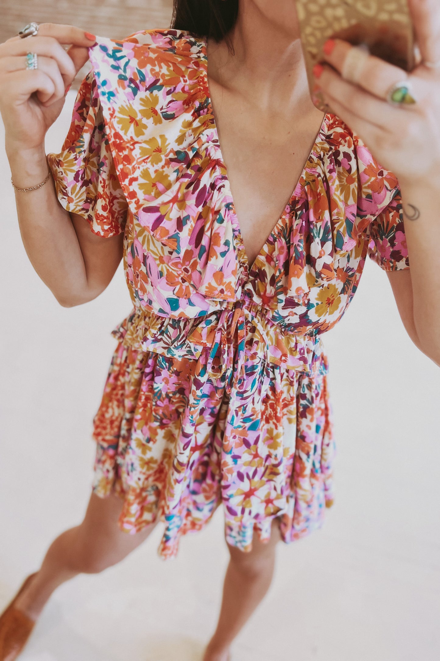 All Ruffled Up Romper