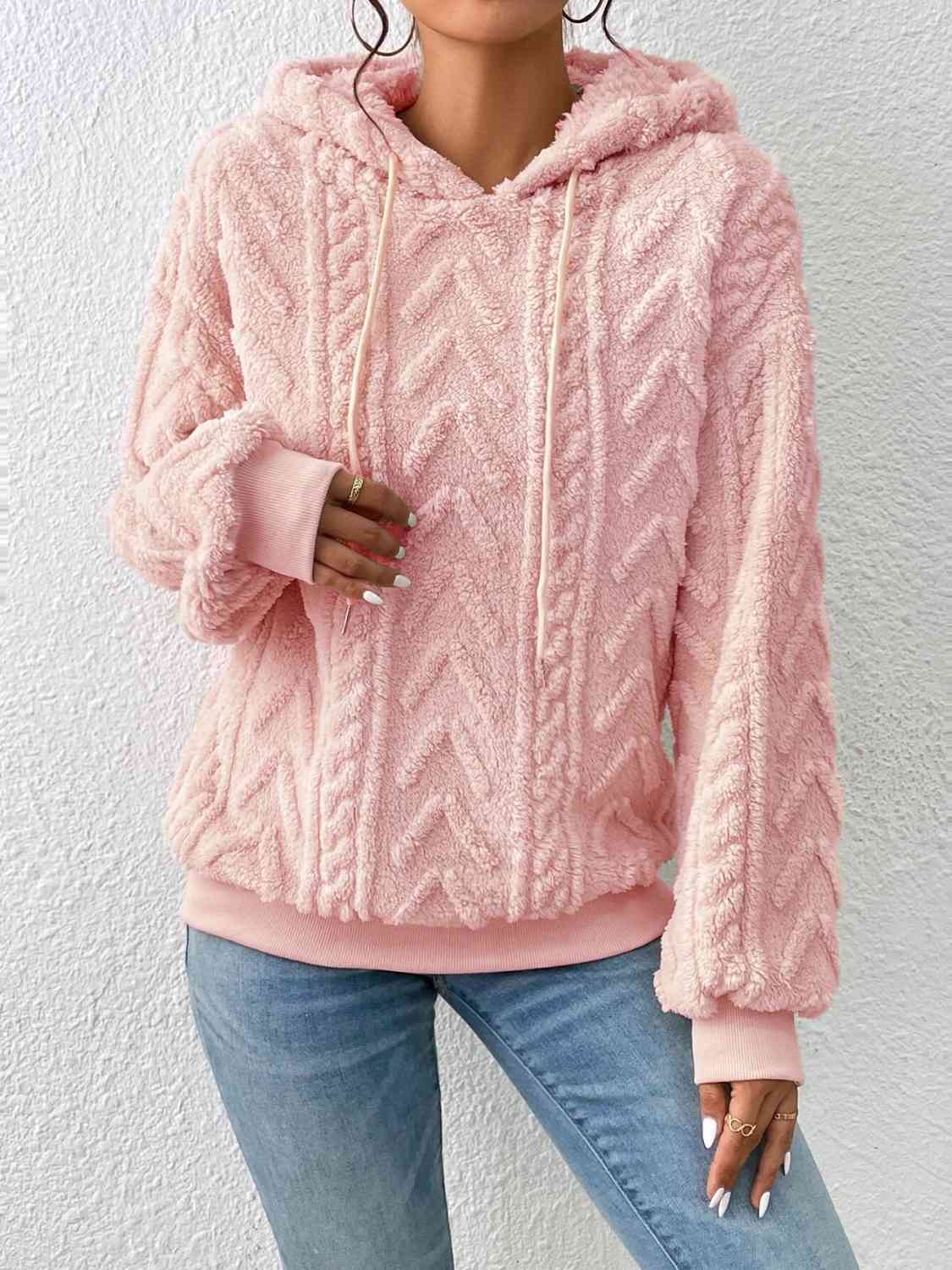 Hello My Love Chunky Knit Hoodie