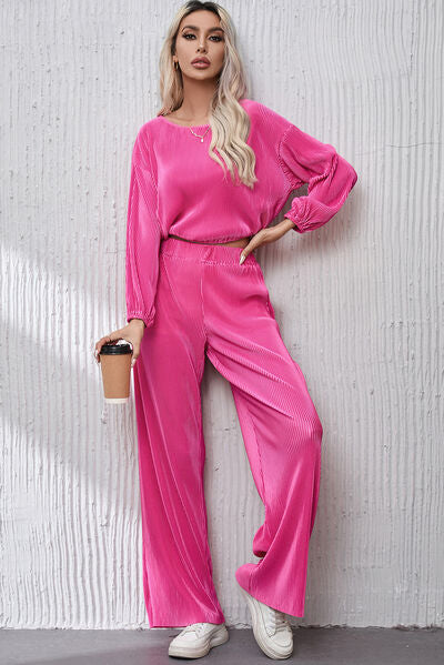 Amy Luxe Ribbed Set