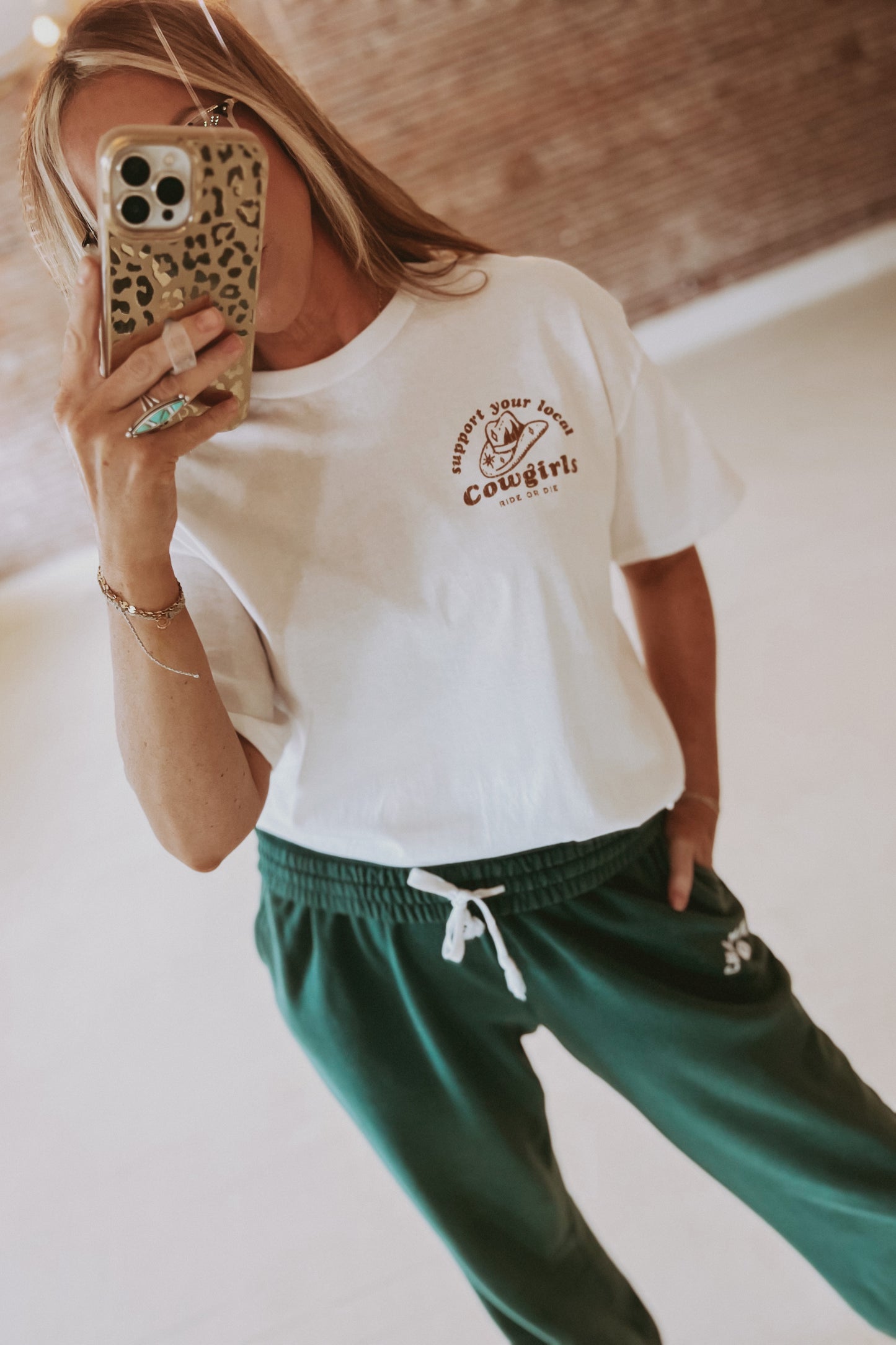 Support Your Local Cowgirls Tee
